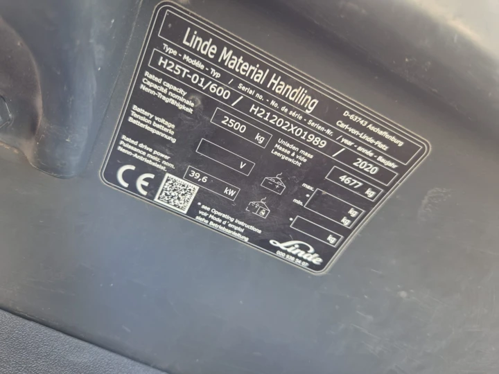 Linde H25T-01/600