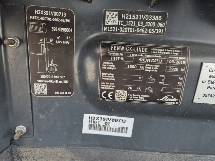 Linde H16T-01