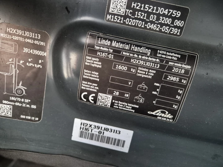Linde H16T-01